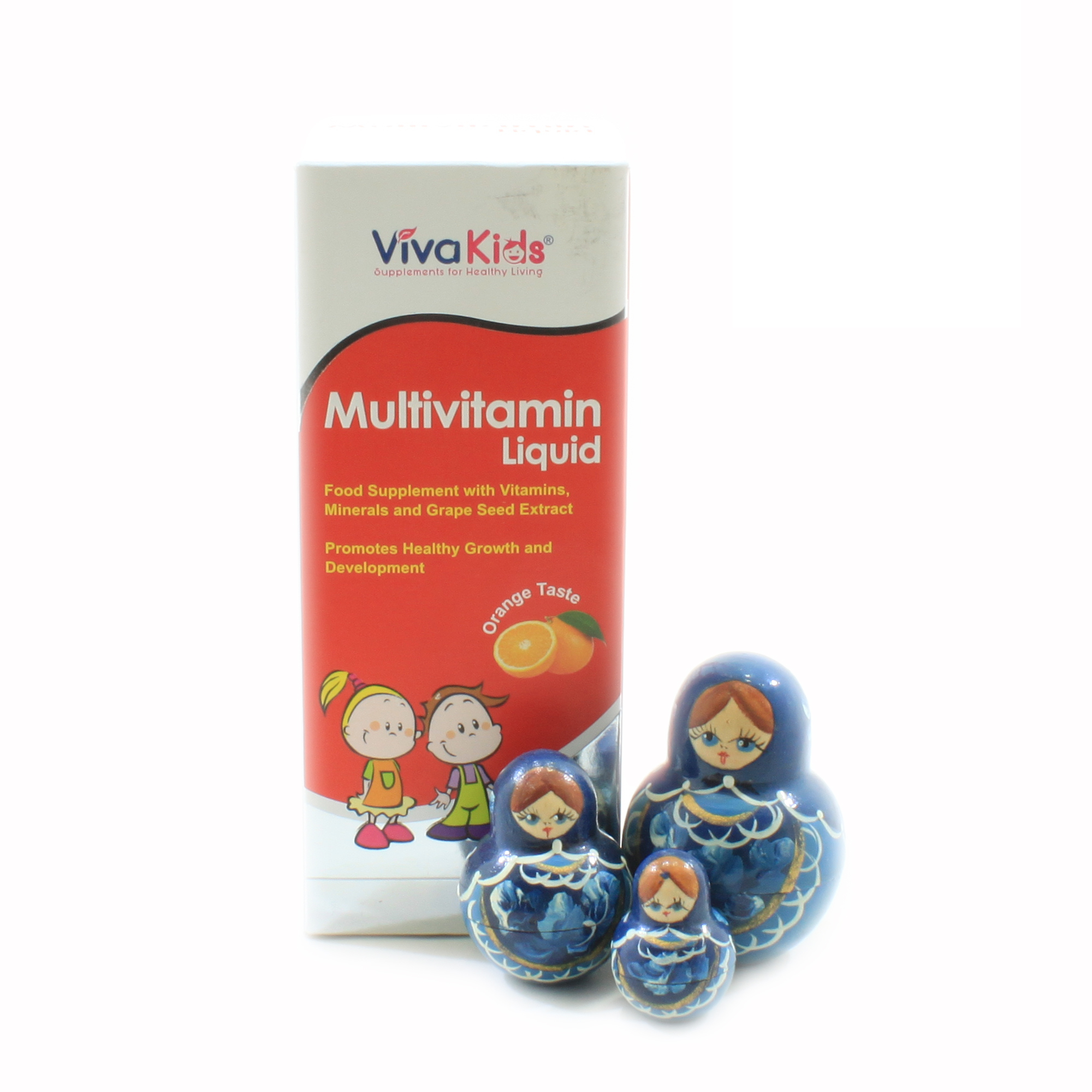 لیکوئید مولتی ویتامین ویواکیدز MULTIVITAMIN LIQUID VIVAKIDS